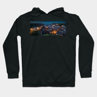 Staithes at Dusk, North Yorkshire Hoodie